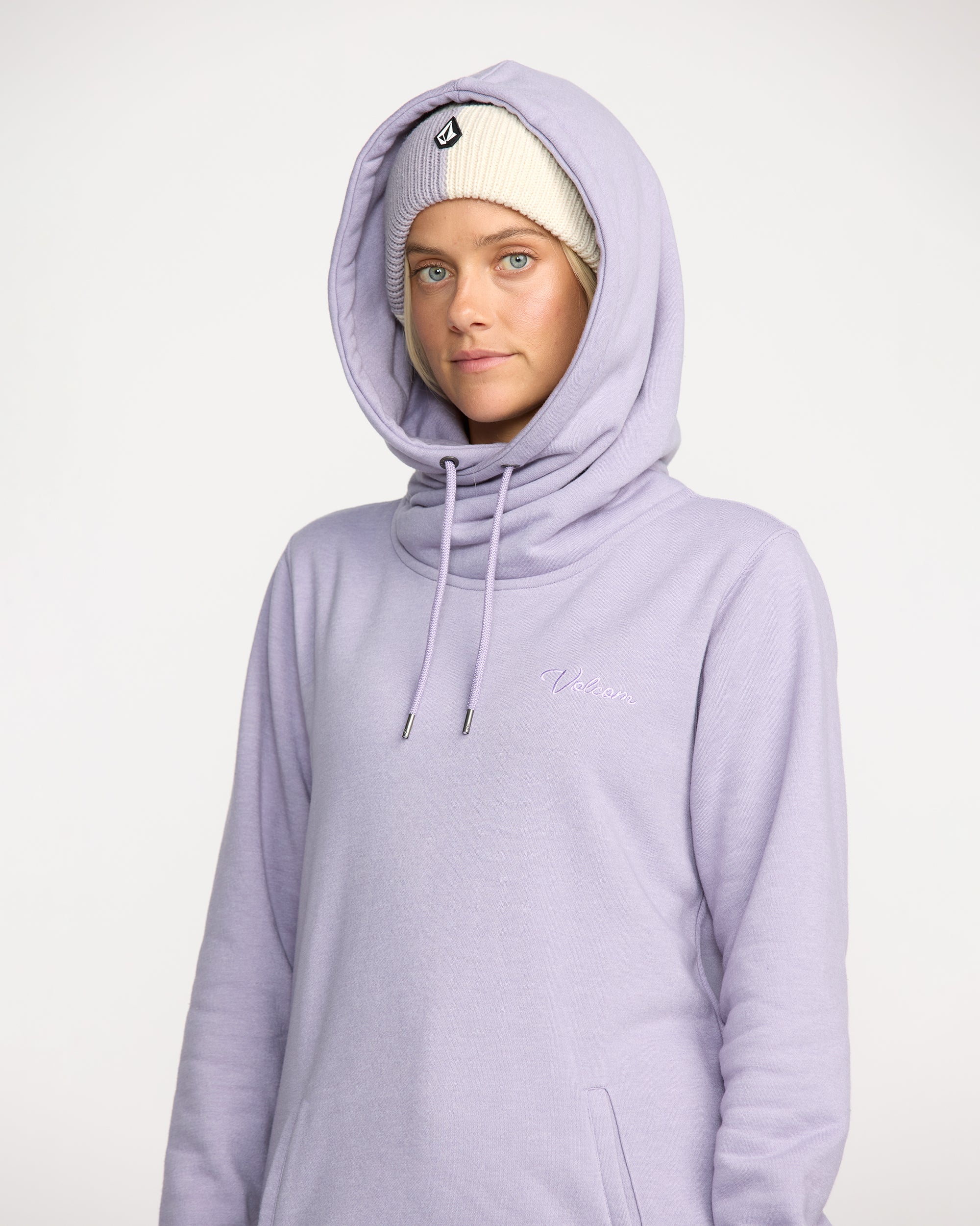 Women's Tower Pullover Fleece Hoodie - Volcom