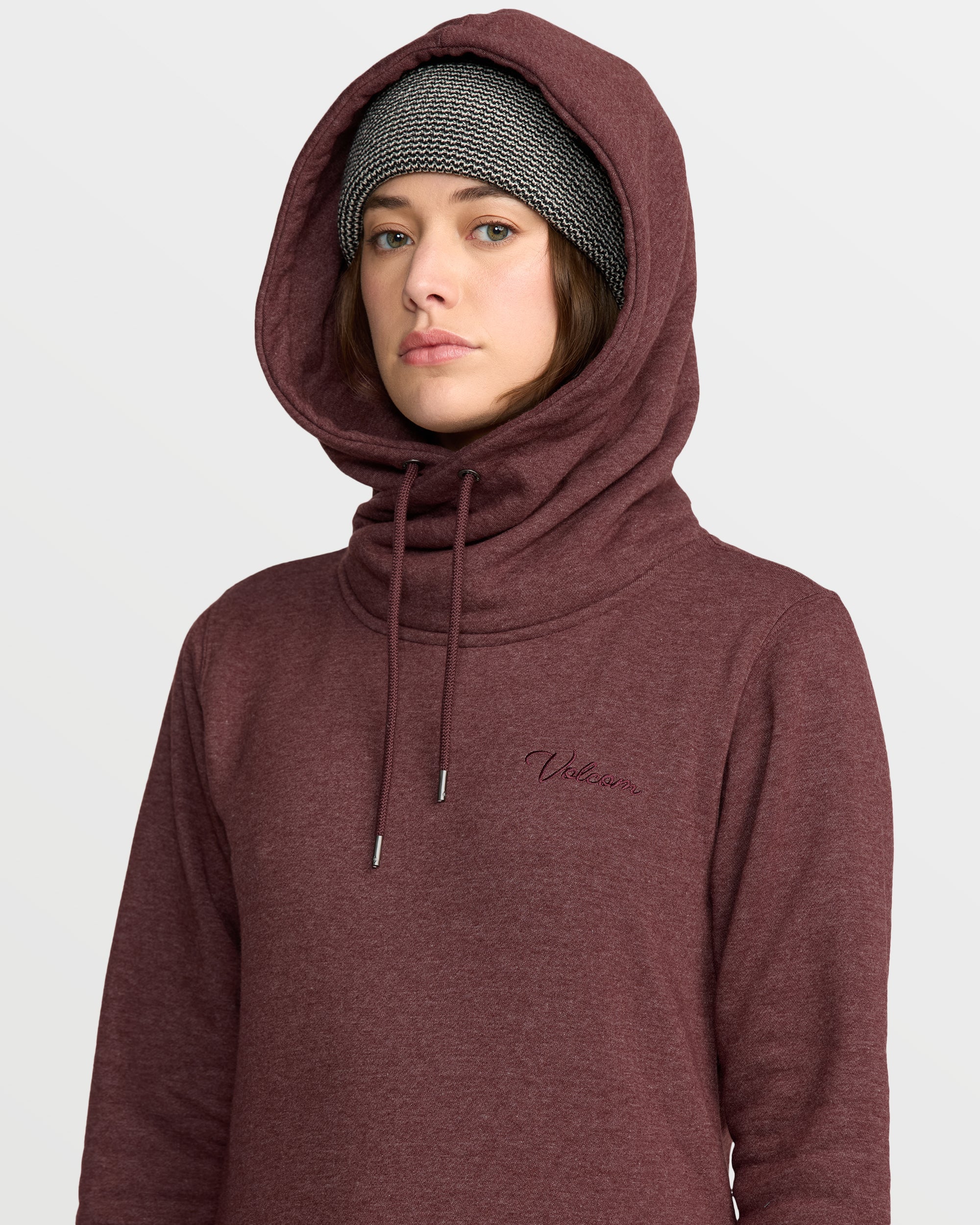 Women's Tower Pullover Fleece Hoodie - Volcom