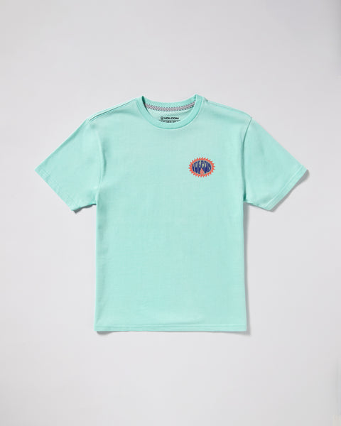 Kids' Bb Solarized Short Sleeve Tee-Aqua-Volcom