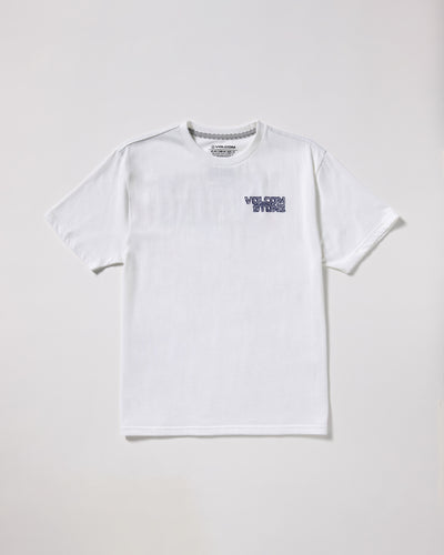 Kids' Bb Migrane Short Sleeve Tee-Off White-Volcom