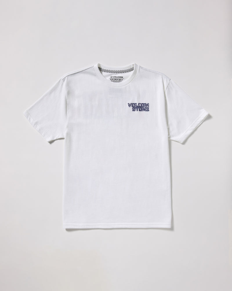 Kids' Bb Migrane Short Sleeve Tee-Off White-Volcom
