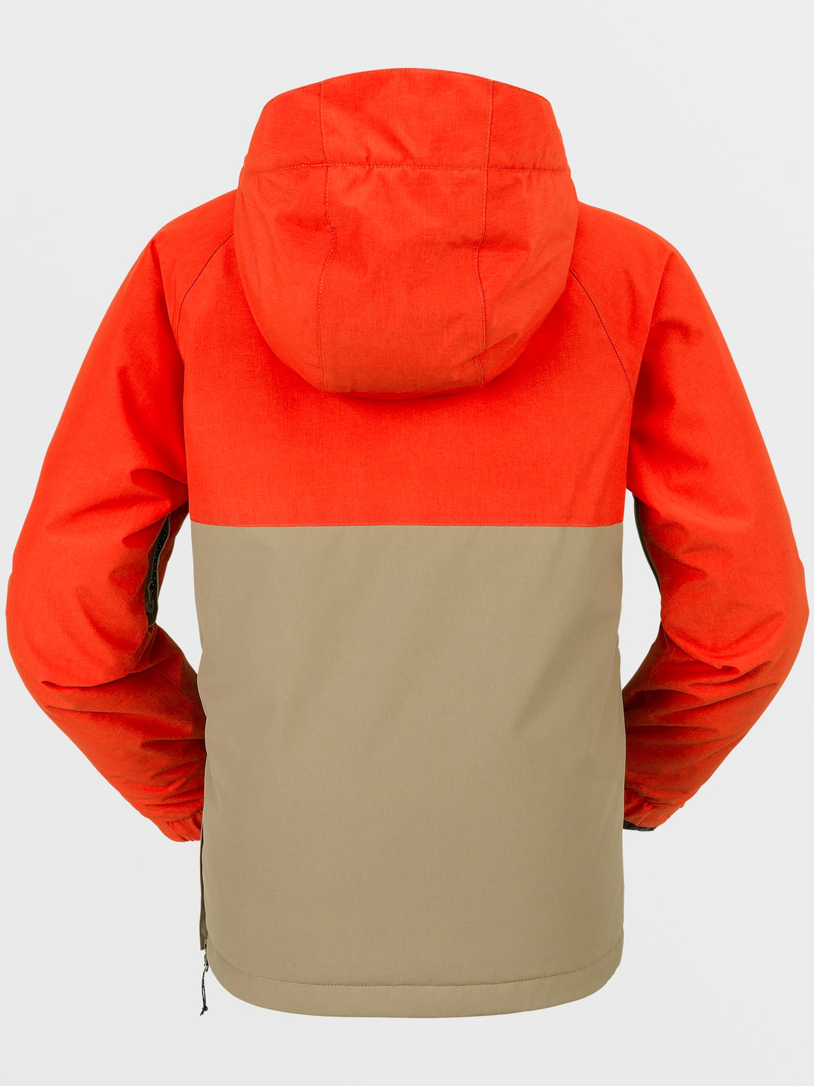 Kids Sluff Insulated Pullover - Orange Shock