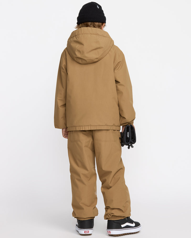 Volcom Kids' Chaos Full Zip Jacket Bronze