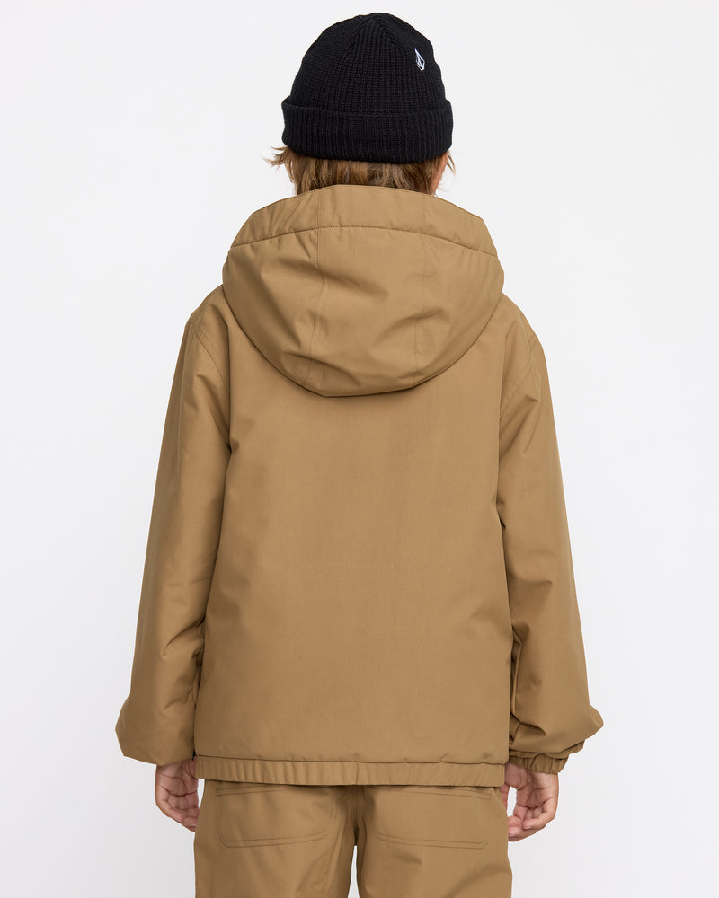 Volcom Kids' Chaos Full Zip Jacket Bronze