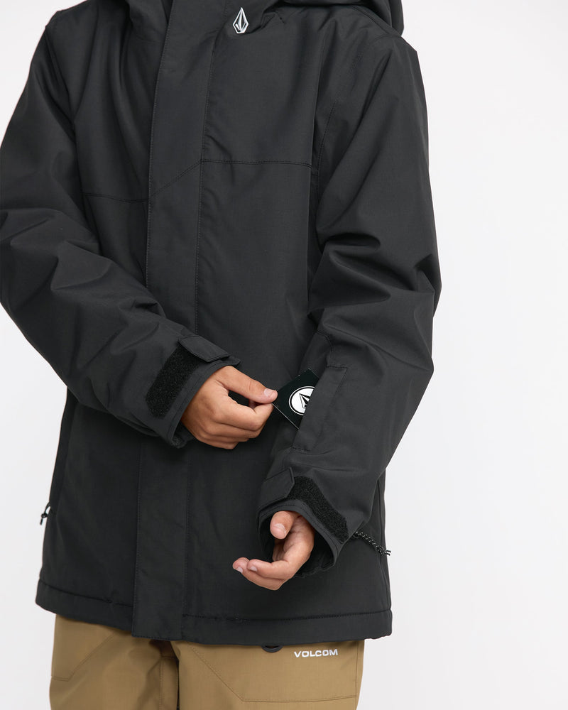 Volcom Big Kids' Stone.91 Insulated Jacket Black
