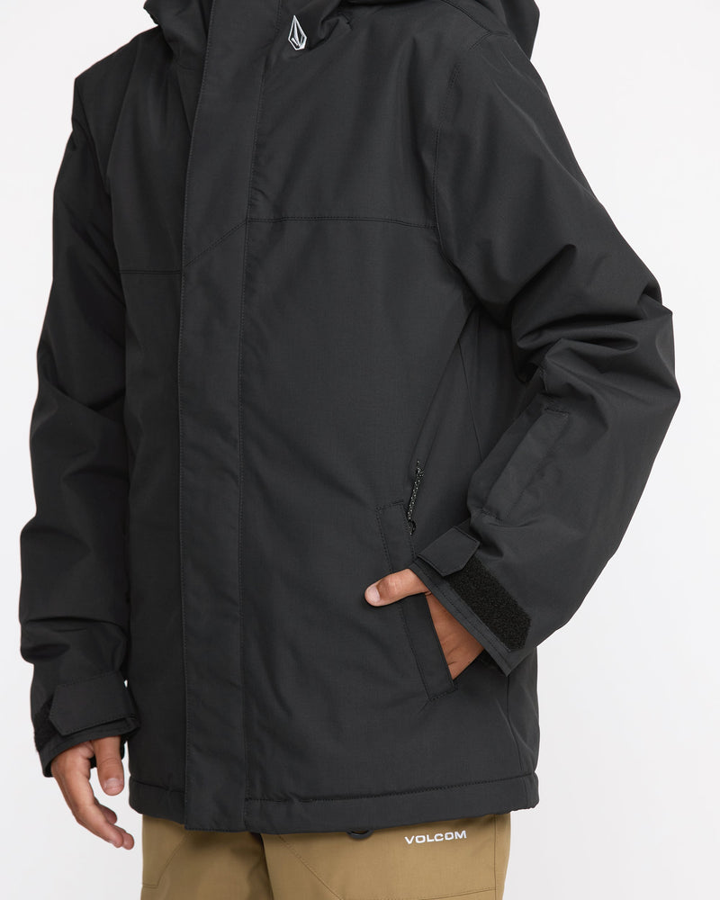Volcom Big Kids' Stone.91 Insulated Jacket Black