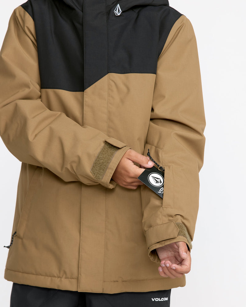 Volcom Big Kids' Stone.91 Insulated Jacket Bronze