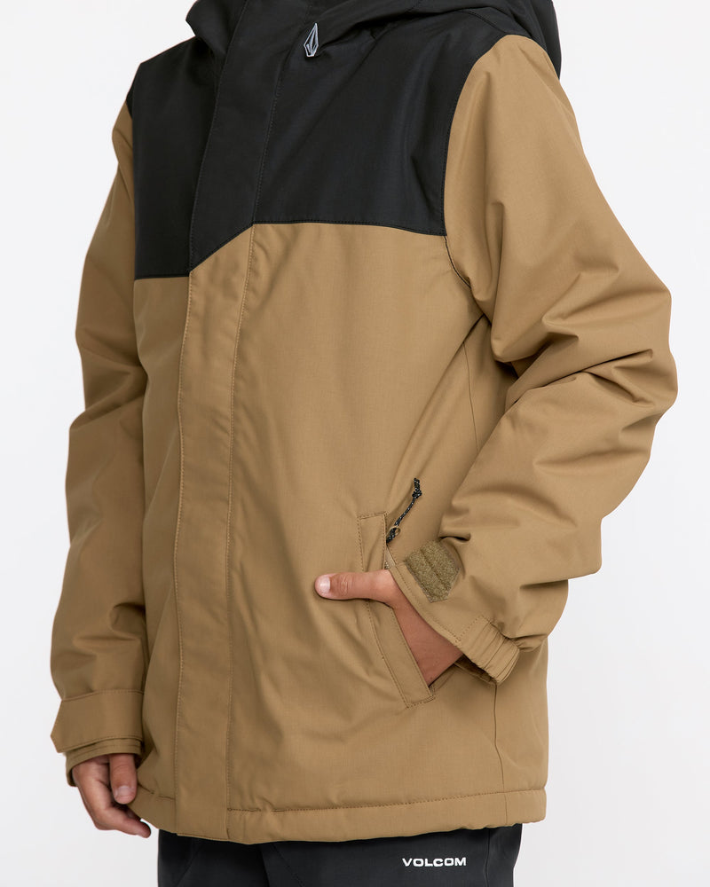 Volcom Big Kids' Stone.91 Insulated Jacket Bronze