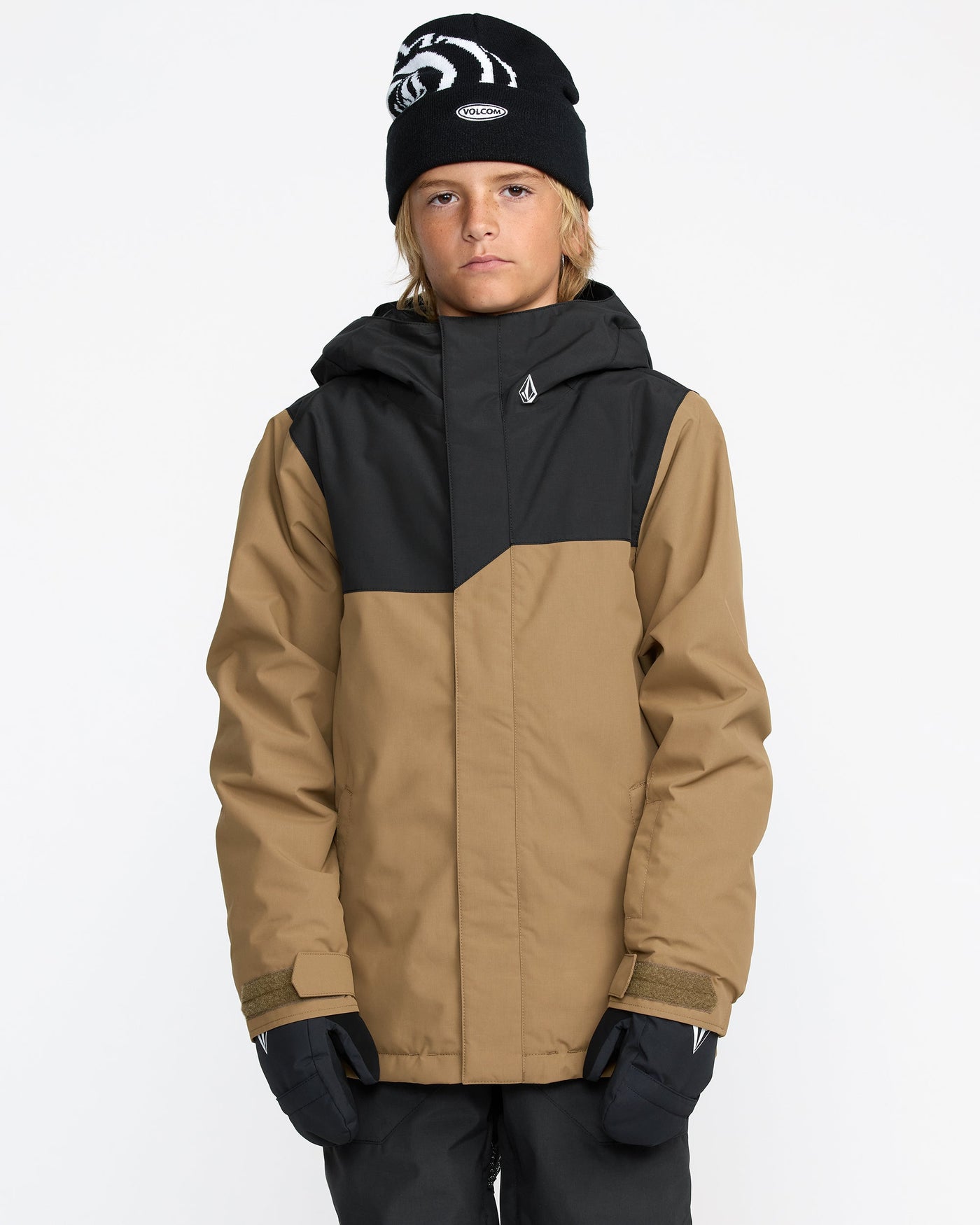 Volcom Big Kids' Stone.91 Insulated Jacket Bronze