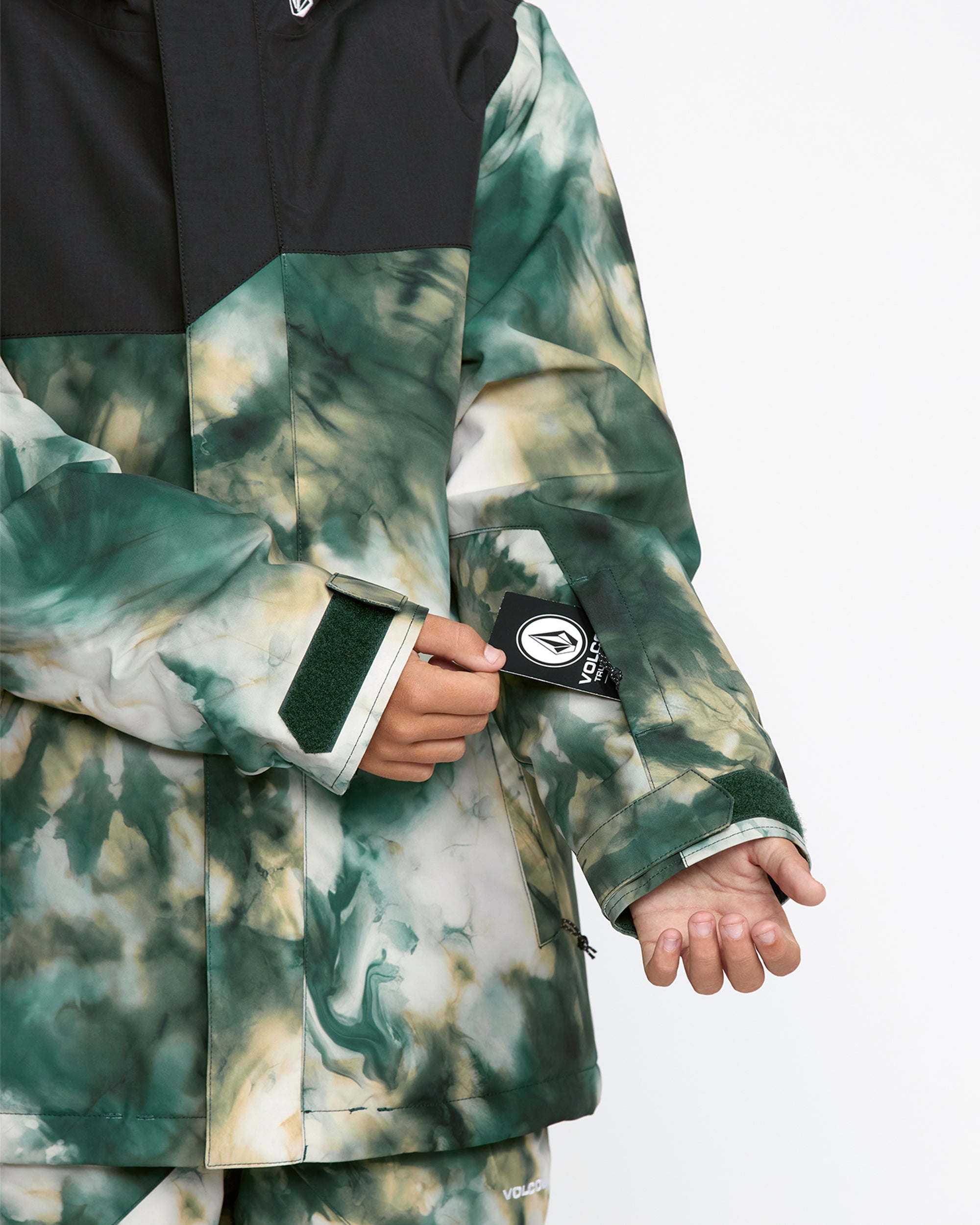 Volcom Kids' Stone.91 Insulated Jacket Shamrock Heather