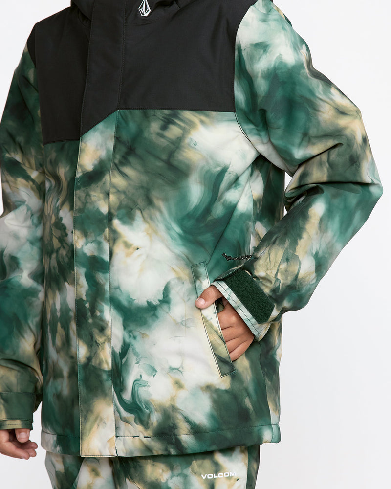 Volcom Kids' Stone.91 Insulated Jacket Shamrock Heather
