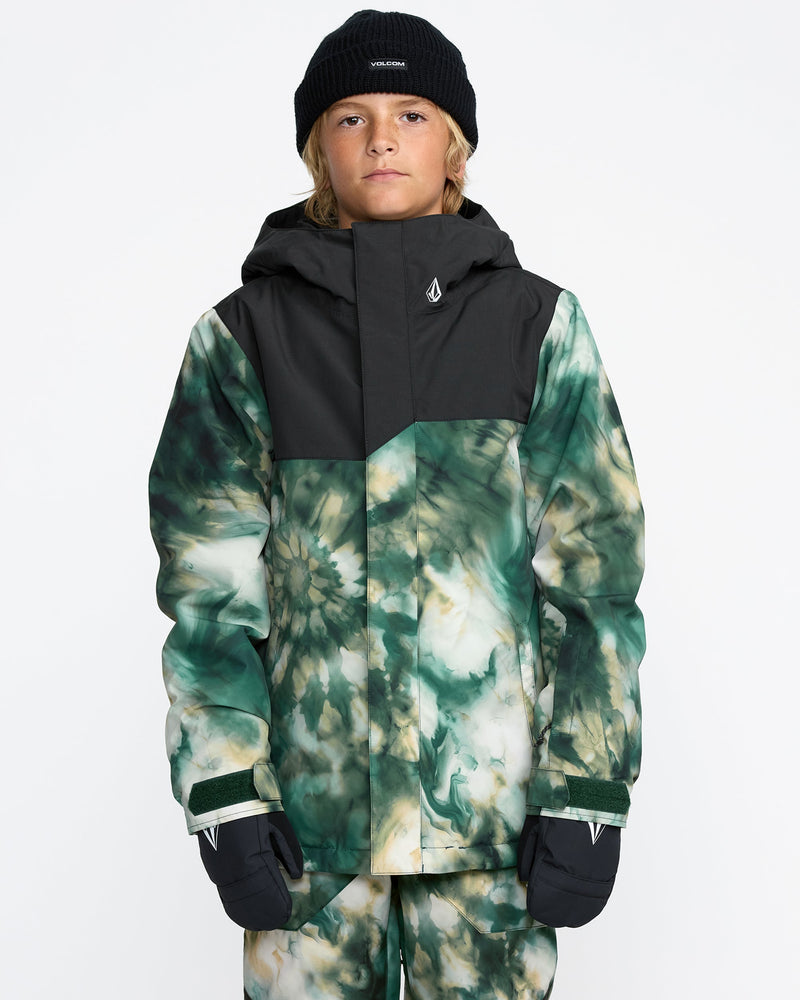 Volcom Kids' Stone.91 Insulated Jacket Shamrock Heather