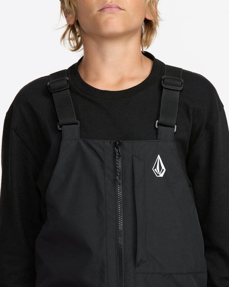 Volcom Kids' Barkley Insulated Bib Overall Black