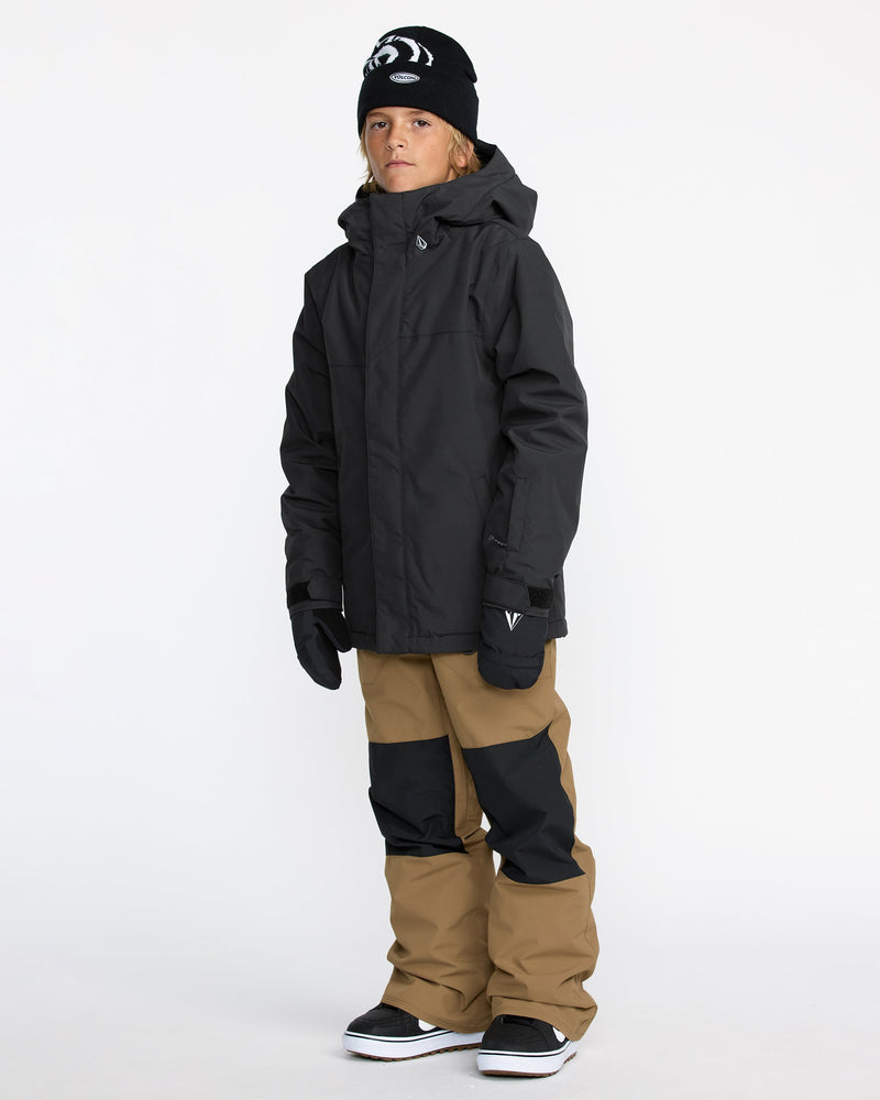 Volcom Kids' Barkley Insulated Bib Overall Bronze