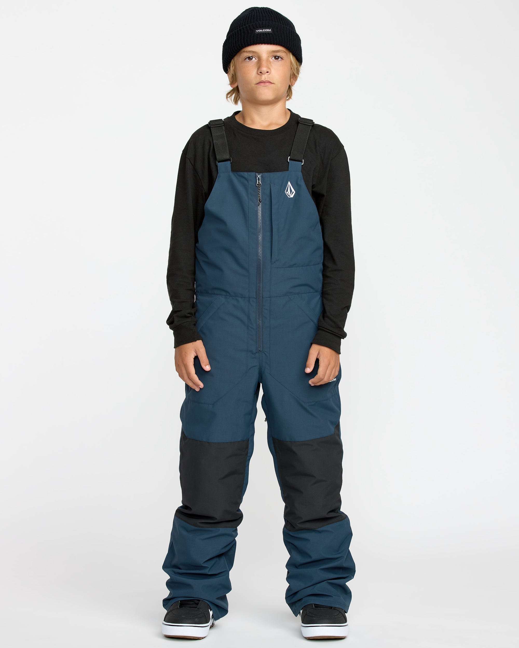 VOLCOMキッズビブパンツXL 150 Big Kids' Barkley Insulated Bib - Volcom