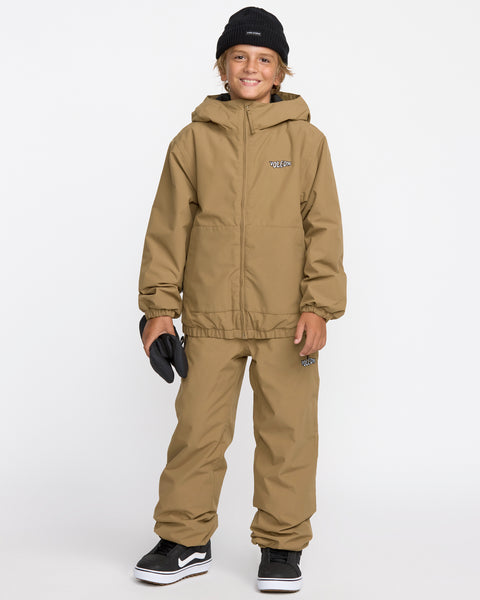 Volcom Kids' Chaos Insulated Pant Bronze