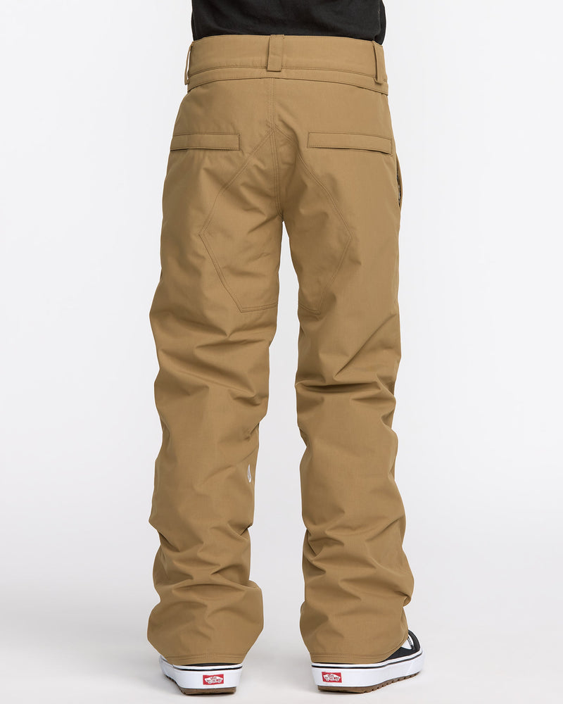 Volcom Big Kids' Freakin Chino Insulated Pants Bronze