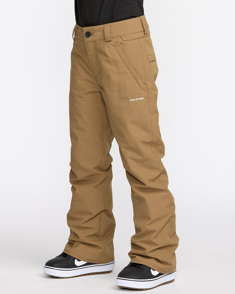 Volcom Big Kids' Freakin Chino Insulated Pants Bronze