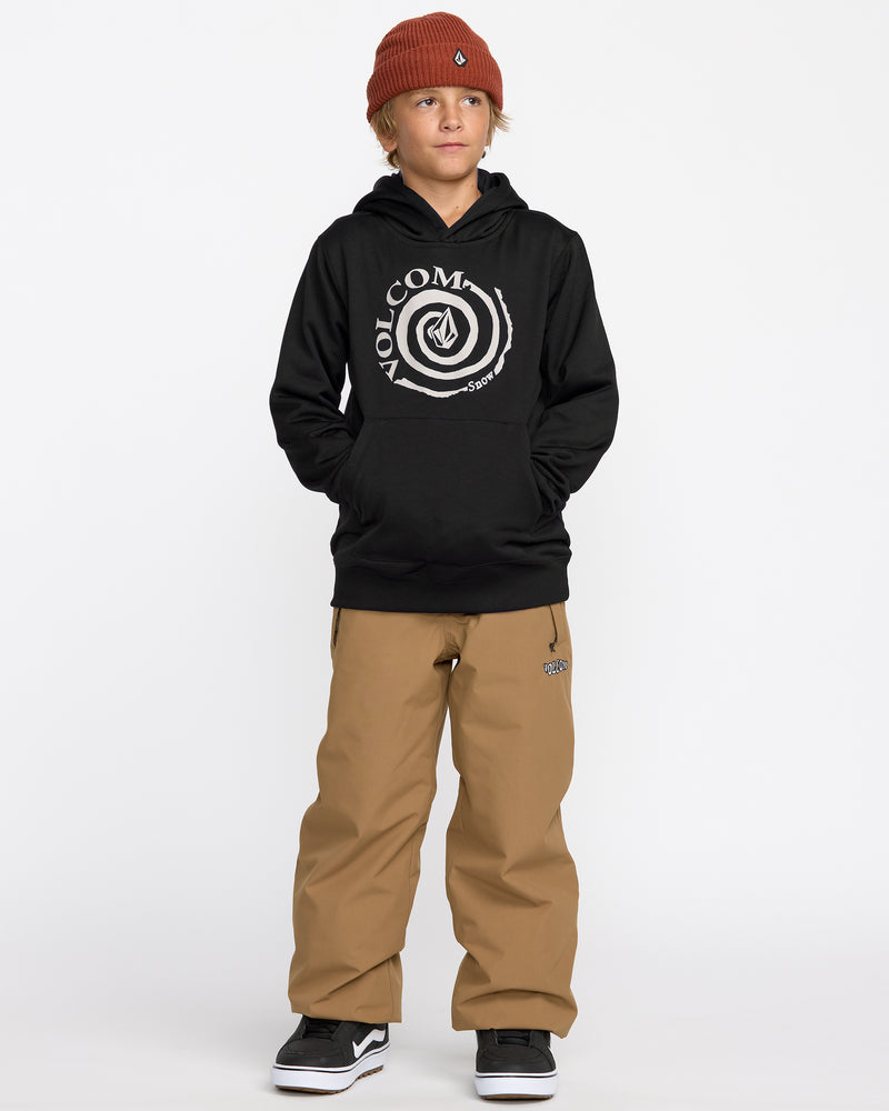 Kids' Hydro Fleece Hoodie-Black-Volcom