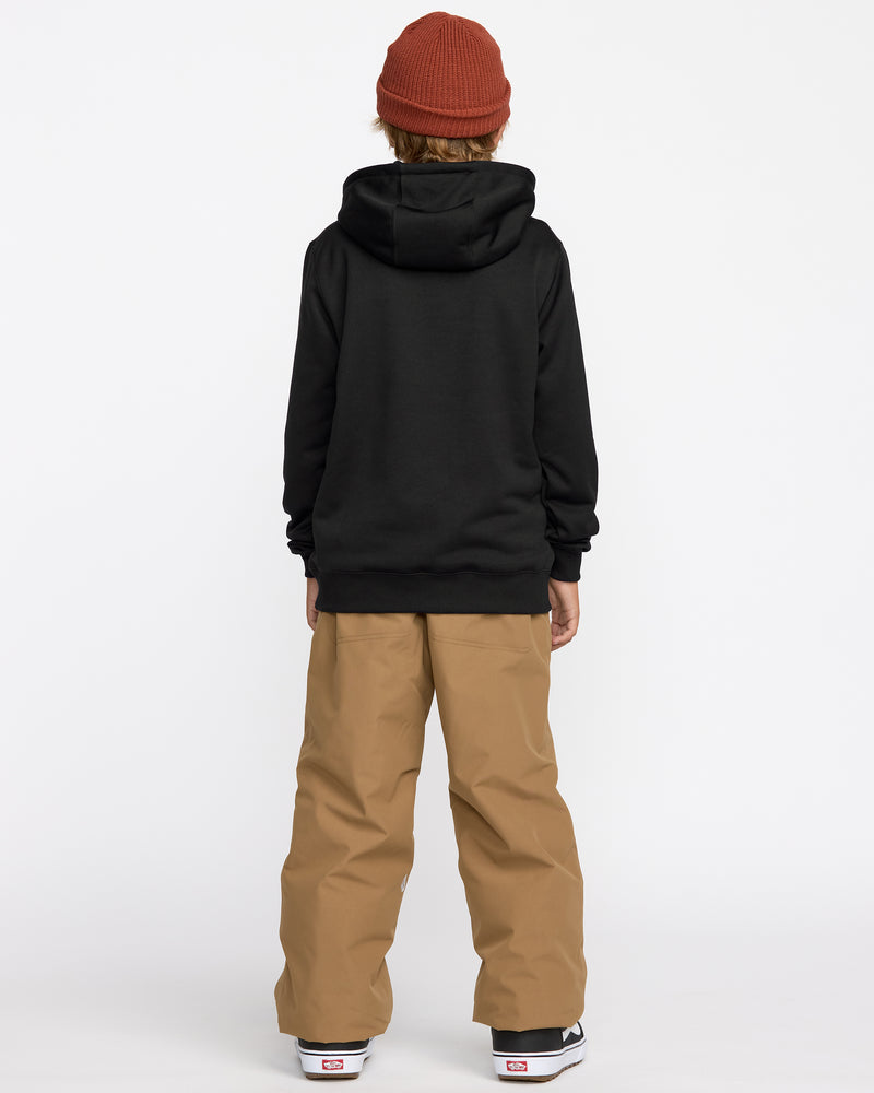 Kids' Hydro Fleece Hoodie-Black-Volcom