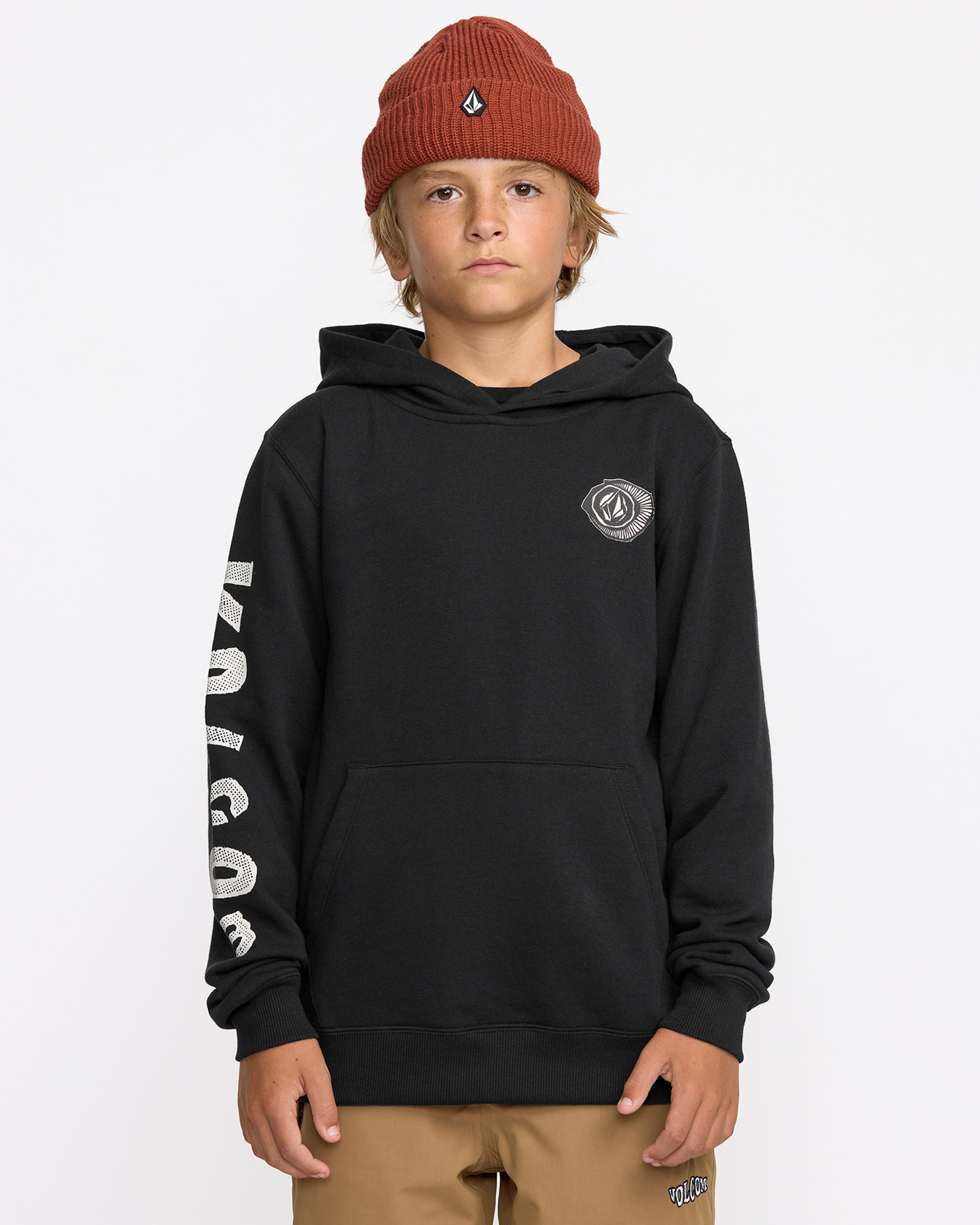 VOLCOM キッズウェア Big Kids' Essential Hoodie - Volcom