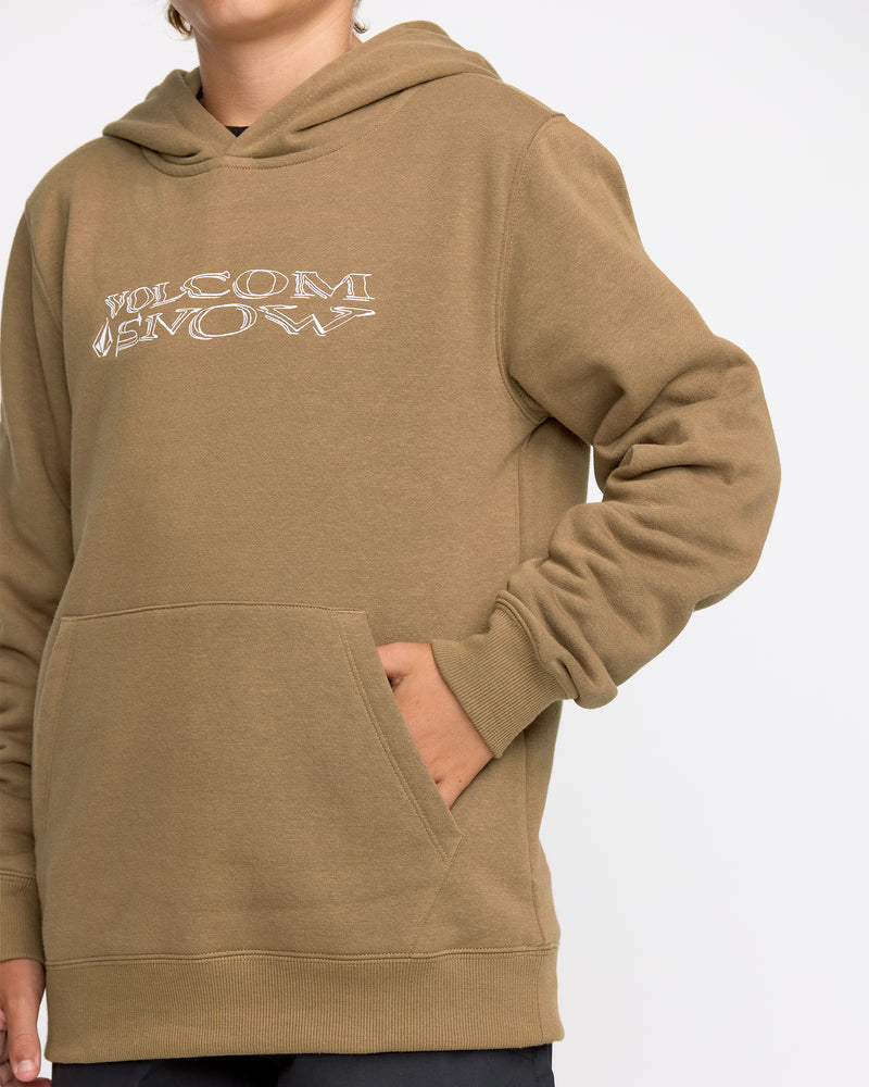 Volcom Kids' Youth Essential Hoodie Bronze