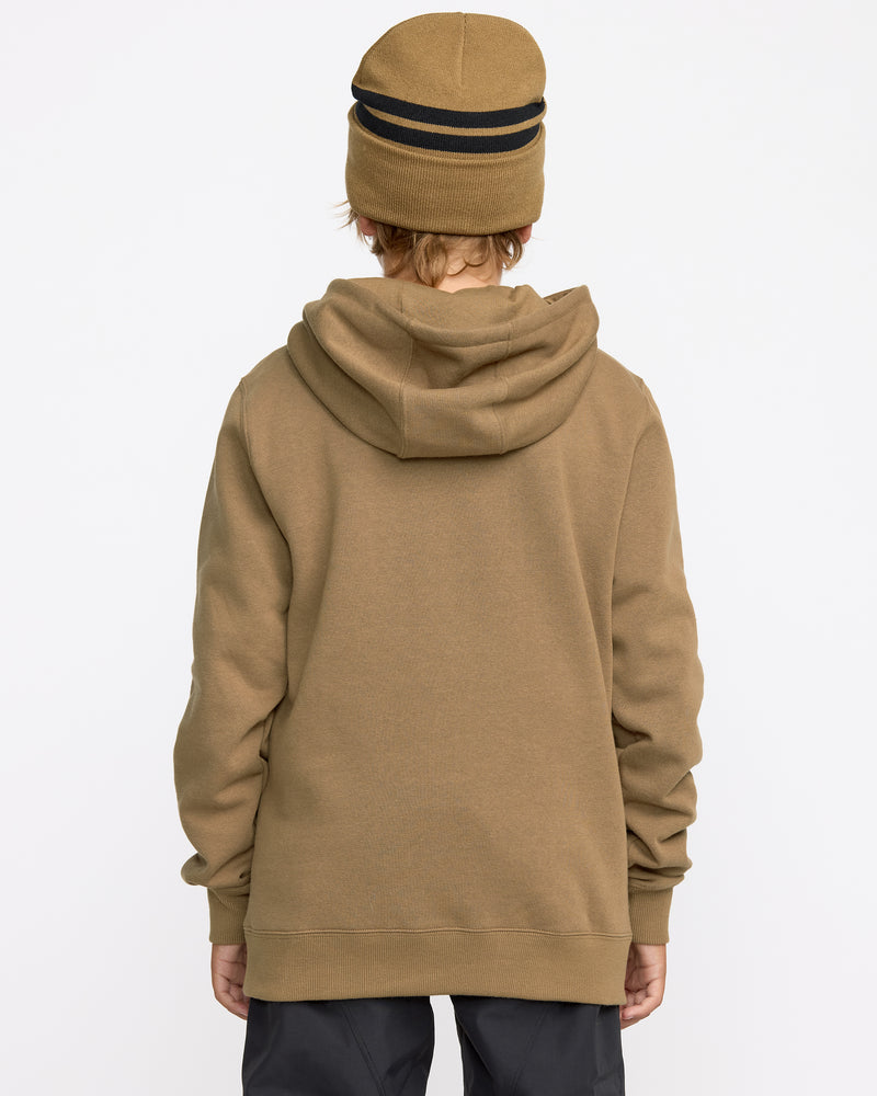 Volcom Kids' Youth Essential Hoodie Bronze