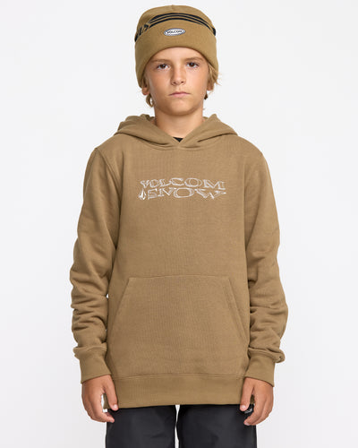 Kids' Youth Essential Hoodie-Bronze-Volcom