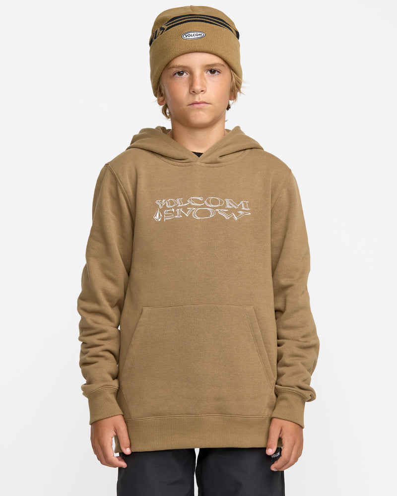 Kids' Youth Essential Hoodie-Bronze-Volcom