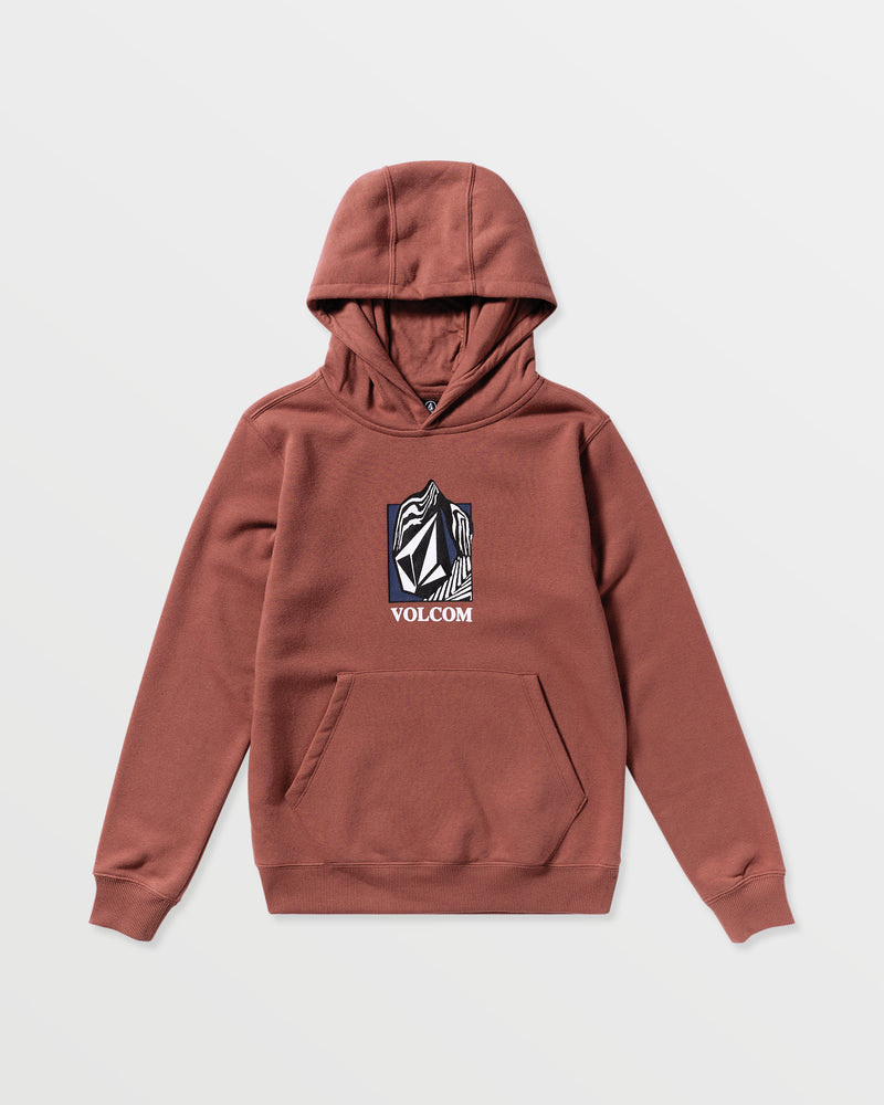 Volcom Kids' Youth Essential Hoodie Henna