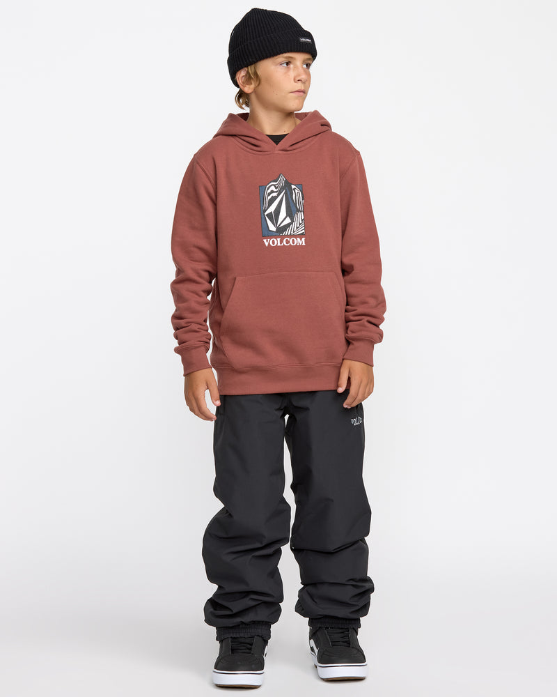Volcom Kids' Youth Essential Hoodie Henna