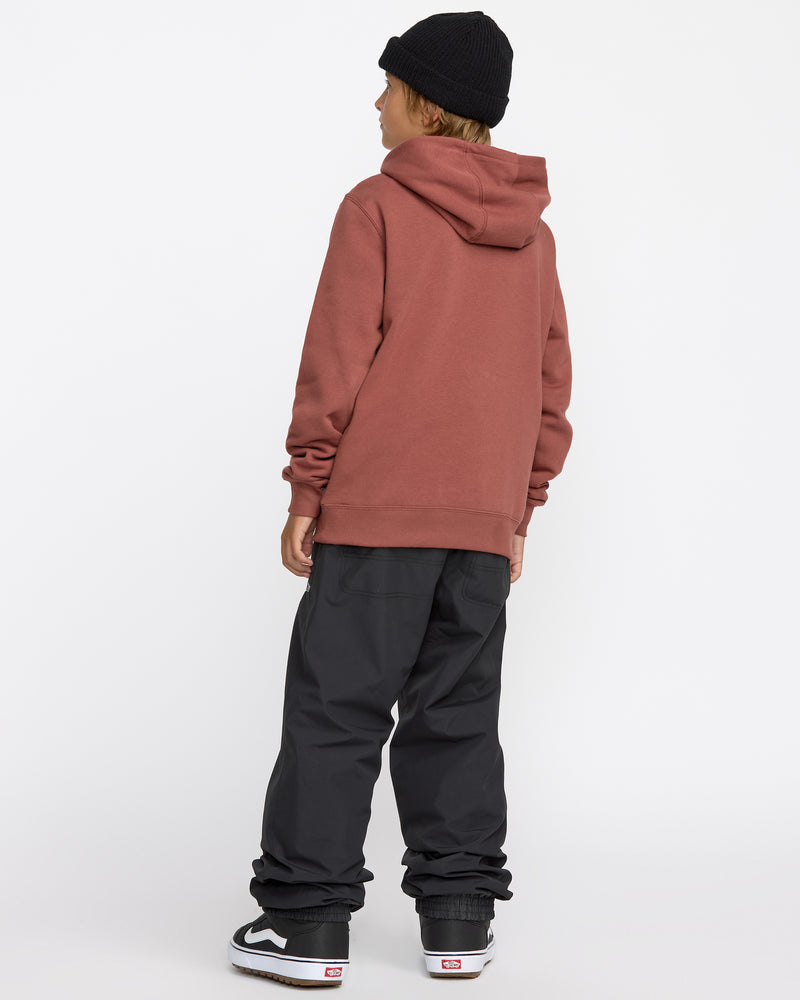 Volcom Kids' Youth Essential Hoodie Henna