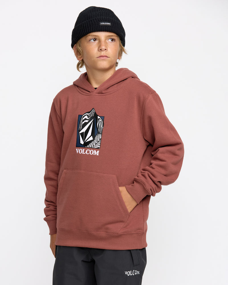 Volcom Kids' Youth Essential Hoodie Henna