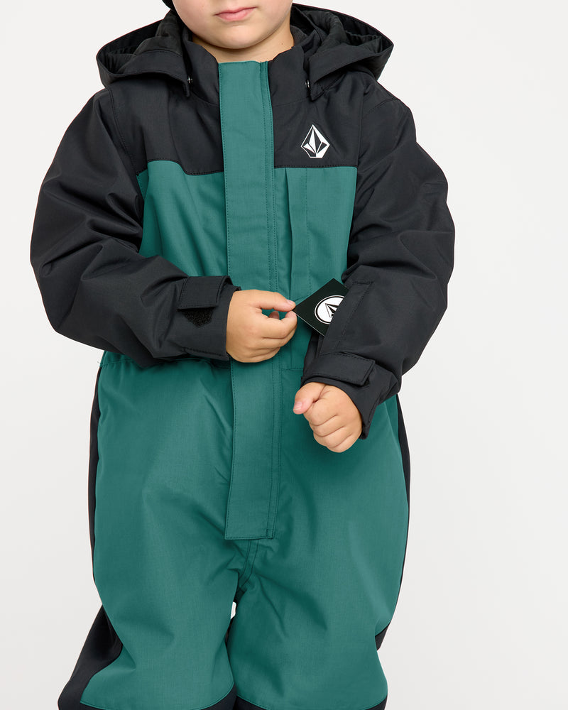 Volcom Kids' Little Flurry One Piece Atlantic Deep