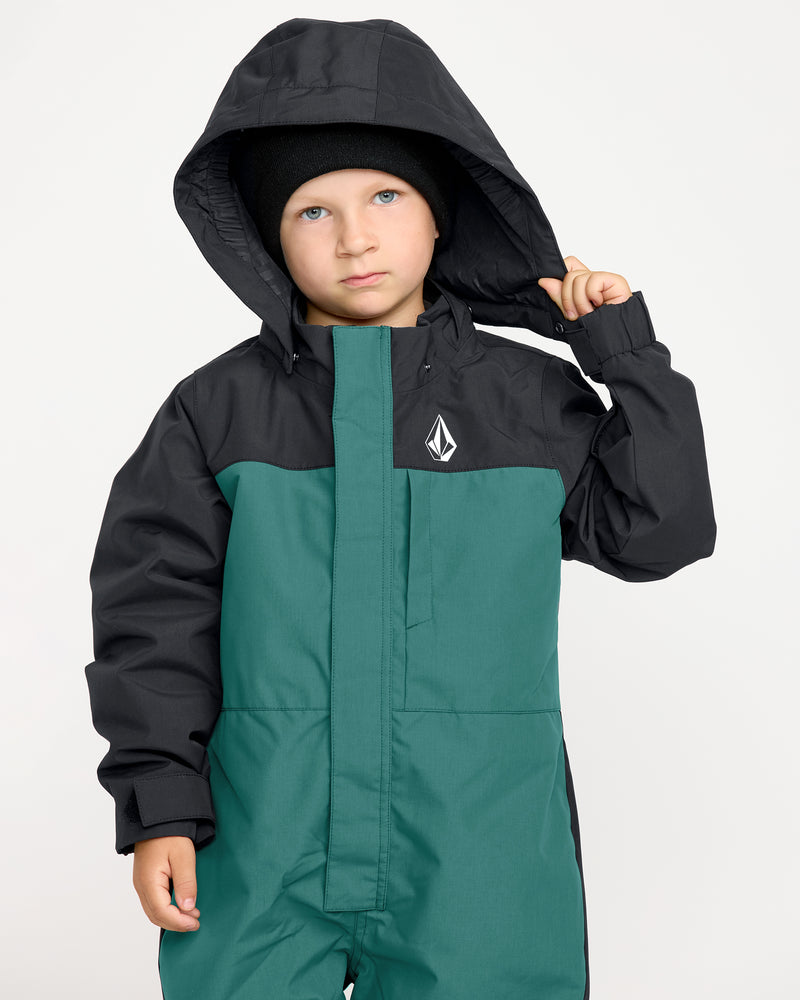 Volcom Kids' Little Flurry One Piece Atlantic Deep