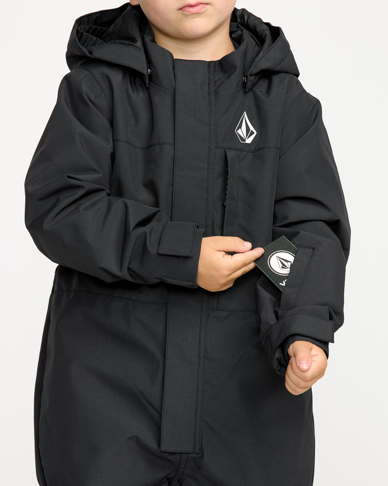Kids' Little Flurry One Piece-Black-Volcom