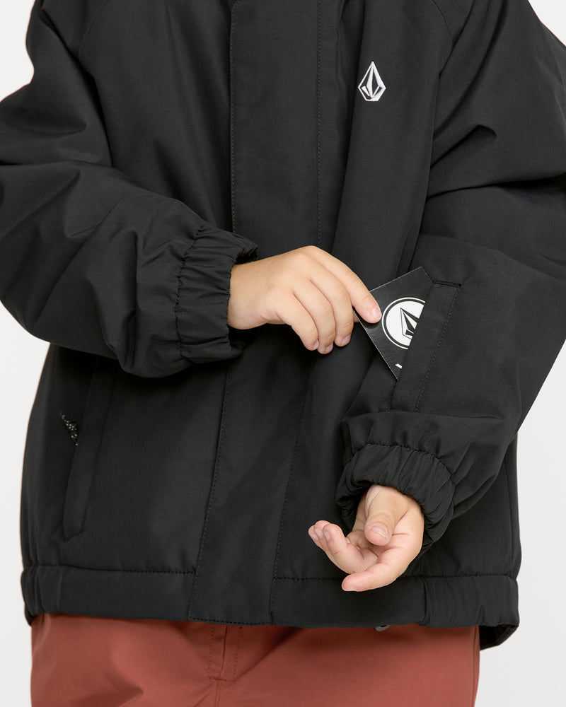 Volcom Kids' Little Flurry Insulated Jacket Black