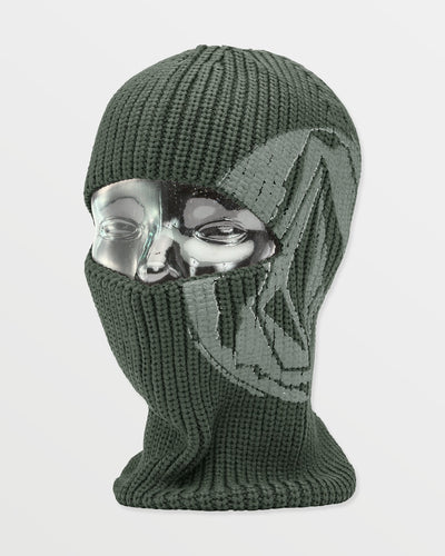Volcom Men's Stone Faced Balaclava Dark Grey