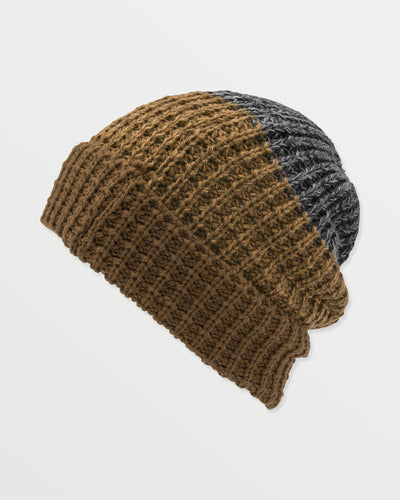 Men's Stone Chroma Beanie-Brown-Volcom