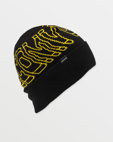 Stone Funk Beanie-Black-Volcom