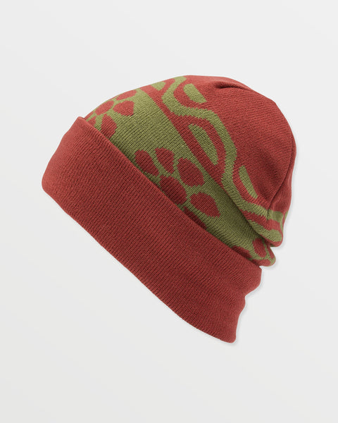 Volcom Longo Beanie Burnt Red