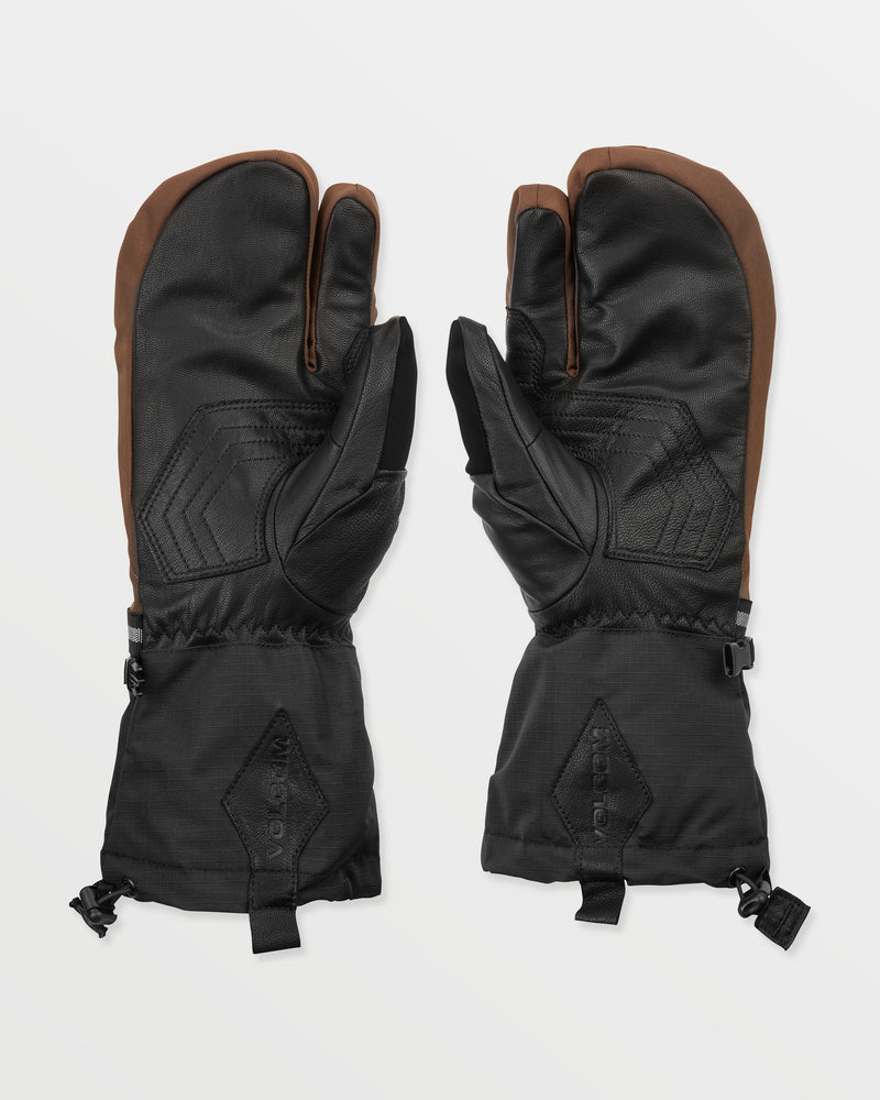 Volcom Men's V.Snow Trigger Mitt Brown