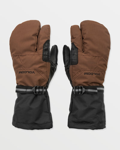 Volcom Men's V.Snow Trigger Mitt Brown