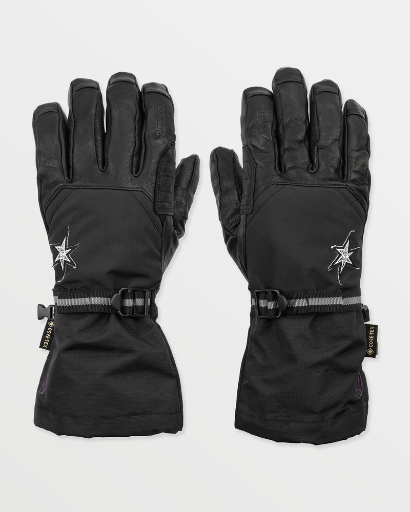 salomon impact gore tex ski gloves Volcom Men's 91 Gore-Tex Gloves