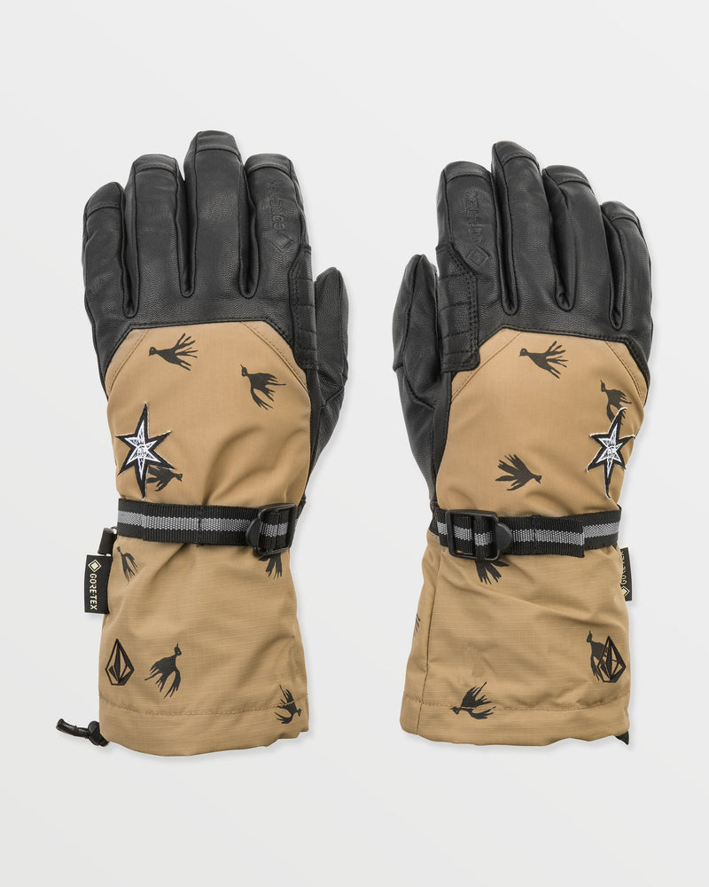 Volcom Men's 91 Gore-Tex Gloves Bronze