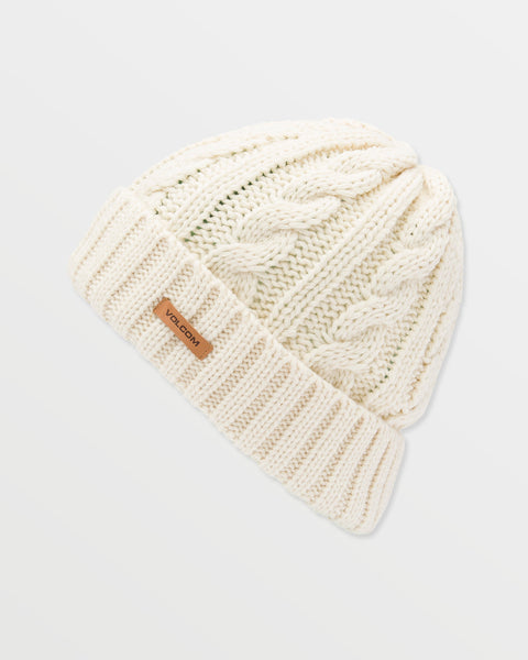 Stone Knit Beanie-Bone-Volcom