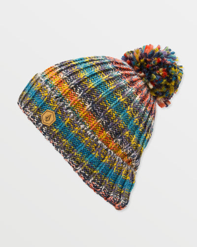 Women's V.Co Tech Lyra Beanie-Atlantic Deep-Volcom