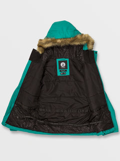 Kids So Minty Insulated Jacket - Vibrant Green