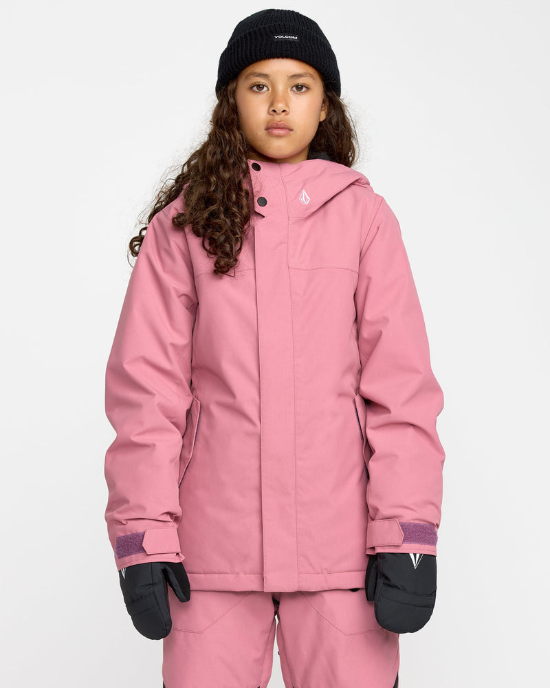 Volcom Big Girls' So Minty Insulated Jacket Mesa Rose