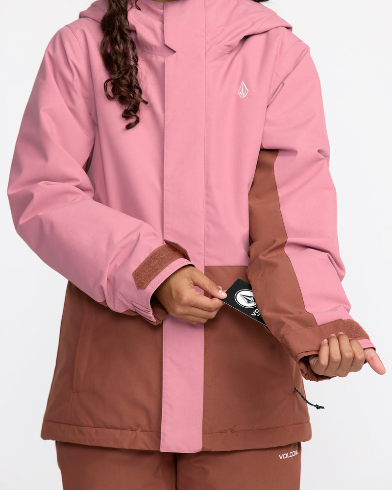 Volcom Kids' Sass'N'Frass Insulated Jacket Mesa Rose